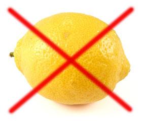Лимон запрещен при панкреатите